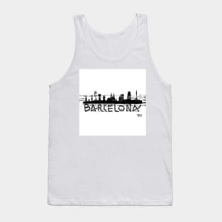 Barcelona - World Cities Series by 9BH Tank Top